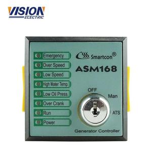 ASM168GTR168柴油发电机组控制器控制面板