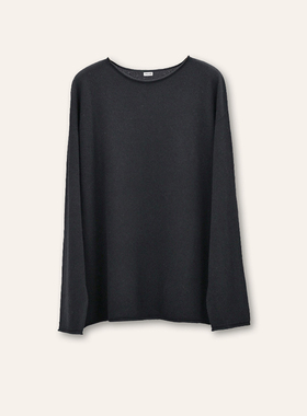 STELLAM女装 ELEANOR 纯色无缝羊毛羊絨针织宽松百搭上衣T恤