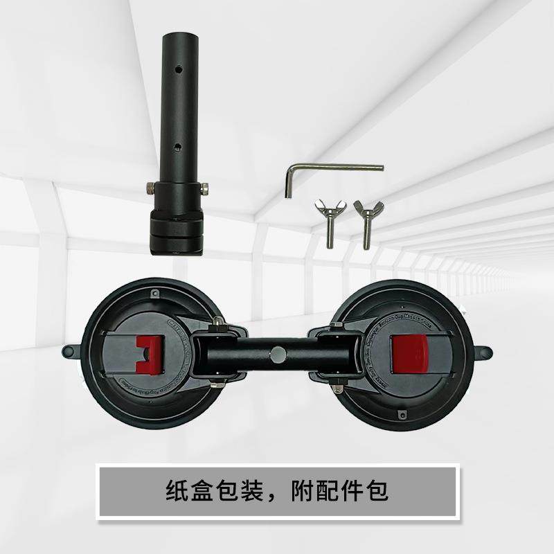 国旗吸盘旗杆支架铝合金套件汽车国旗吸盘兼容越野SUV卡车游艇ATV