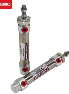 气缸SCMB20-60/45/70/25/100迷你气缸双动活塞不锈钢标准气缸