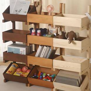 实木置物架落地式多层置物架客厅装饰水果素菜收纳架木质展示架