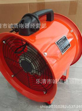 防爆WEXD-500E4/550E4/750D6/800D6/900D6边墙式厂用隔爆轴流风机