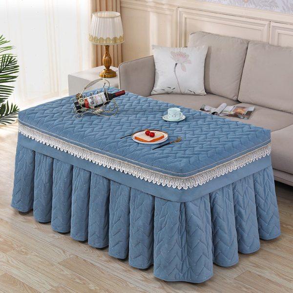 长方形烤火桌罩套冬季加绒加厚电炉罩套裙式桌布烤火罩2024年新款,居家布艺,烤火罩,淘宝优惠券,粉丝福利购,淘宝优惠卷