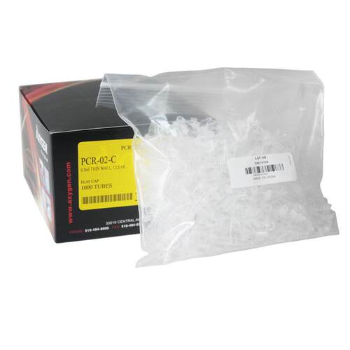 0.2ml平盖薄壁管Axygen爱思进PCR-02-C1000支/盒10盒/箱