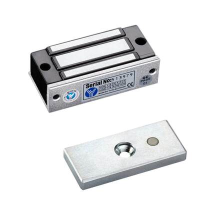 意林YLI迷你型单门磁力锁储物室柜子锁门用电子锁YM-60N