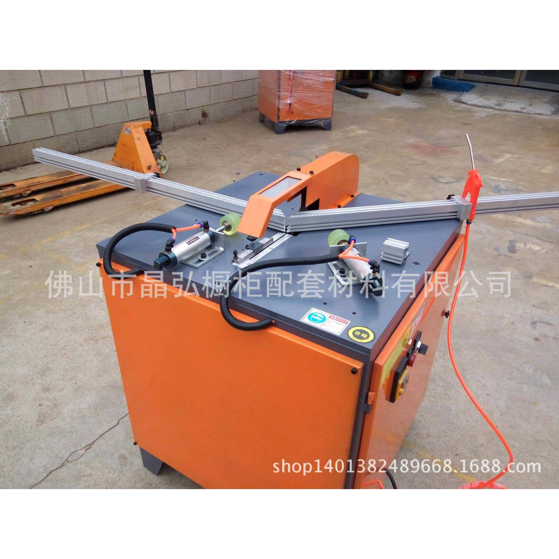 供应晶钢门极简玻璃铝框门铝材切割机移门灯箱型材切割机45度切角,纺织面料/辅料/配套,纺织机械配件,淘宝优惠券,粉丝福利购,淘宝优惠卷