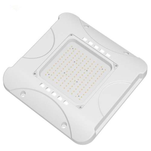 240W油站灯LED吸顶加油站照明灯压铸吊装灯方形薄款100-277V