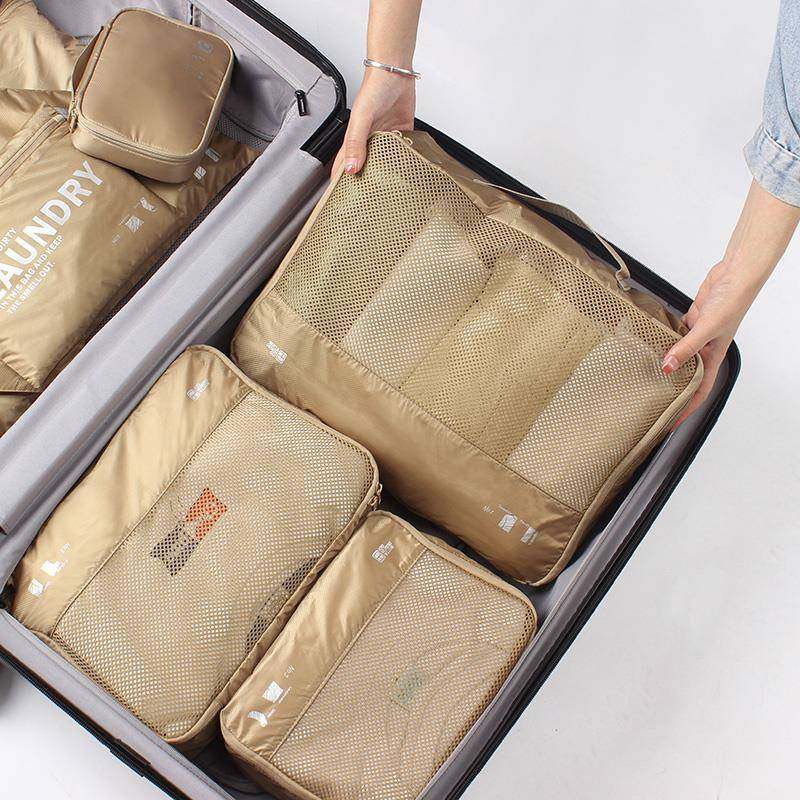 旅行衣物收纳袋三件套出差行李箱整理分装包袋轻便可视网布袋套装,纺织面料/辅料/配套,纺织机械配件,淘宝优惠券,粉丝福利购,淘宝优惠卷