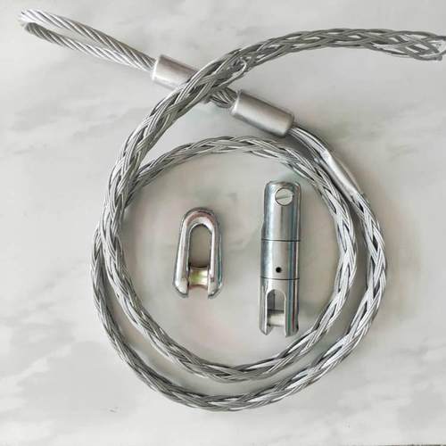 电力施工导线网输电路牵引蛇皮线套多钢丝股地线网LFR套套