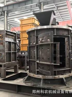 源头厂家立轴式河卵石制砂机合锤花岗BQY岩破碎机石料生金产线破