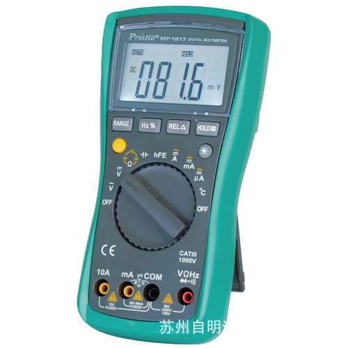 Pro`siMT-1217-t/宝工程MT-1217-C3-5/6自动量数数字万用表显k万