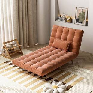 单人985折叠沙两发床用卧室书房阳台沙发可变闲发床阳光房坐卧休
