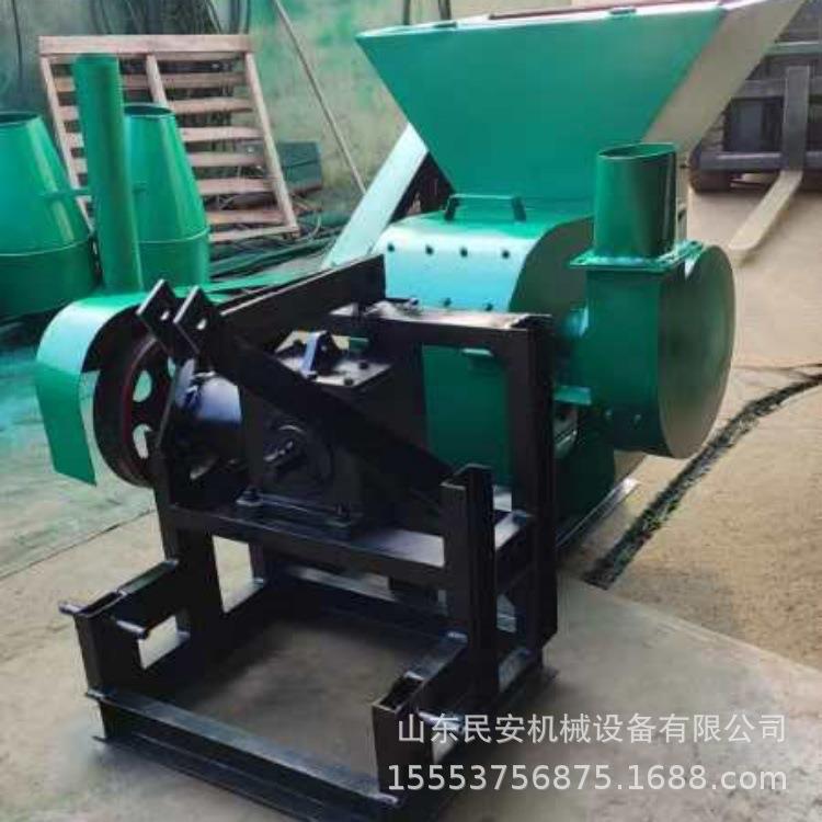 拉型玉米秸RBE秆粉糠机式锤片芦苇稻草打粉设备拖机大带稻壳粉碎