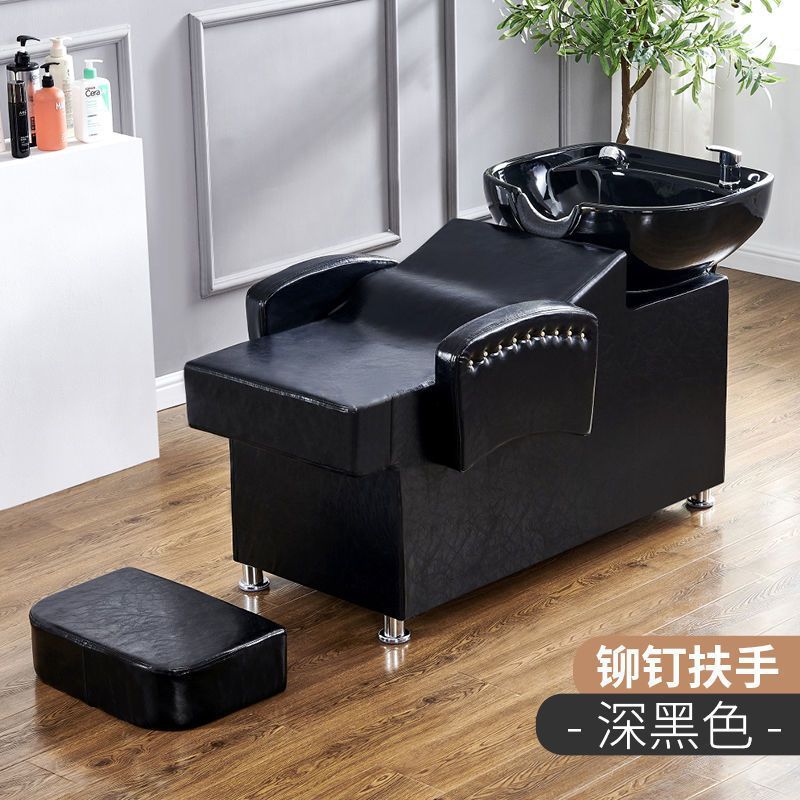 欧式半躺洗头床理发店专用直销