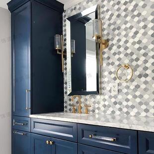 后背现代轻奢晶壁灯视豪水华客厅电景过道灯70199创意大气卧室床