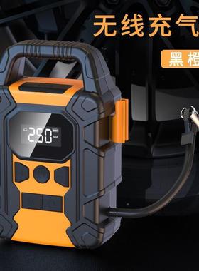 款私载模车数显气泵便携式新智能60825缸汽车充气泵线充打气泵