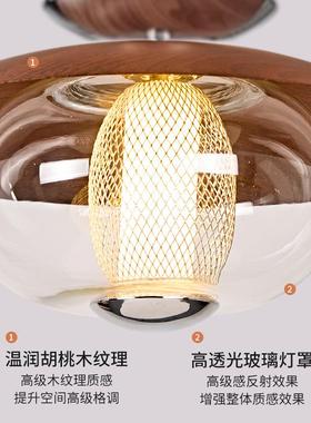 法式中古风道吸顶灯意36227创过设个性计师玄关走廊阳台玻璃厨卫