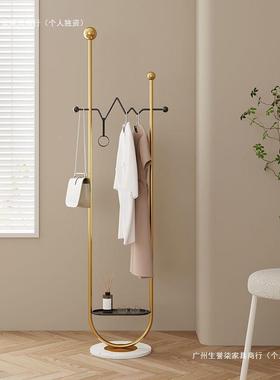 网红帽16345架衣挂架落地家用衣衣架室简易主卧衣服收纳架