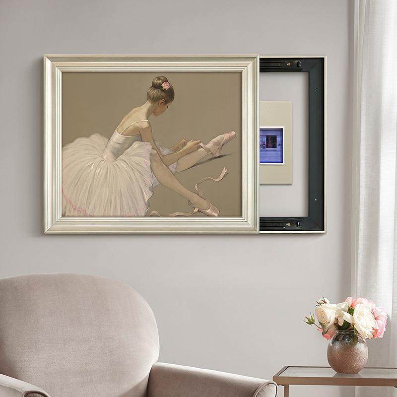 法式复电表箱饰画美式客餐厅挂可推拉配装电箱画欧式电源古TAG盒,包装,五金配件包装,淘宝优惠券,粉丝福利购,淘宝优惠卷