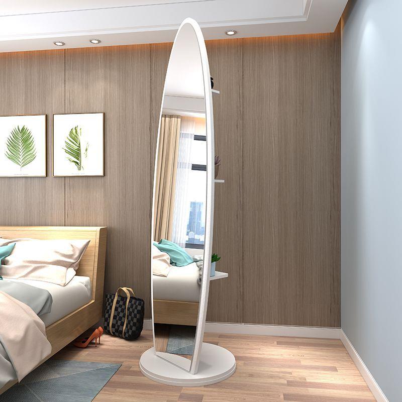 穿镜大全身镜落地镜旋转试衣镜RKF加镜子卧室客厅镜多功能挂明镜