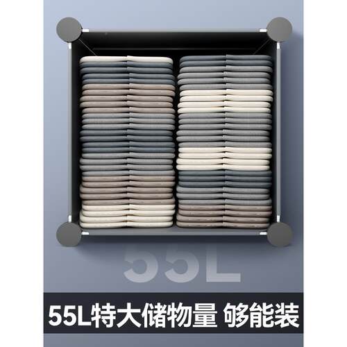 简易衣柜家房用FTO卧组装收舍纳柜子出租宿小储室物结实耐用2025
