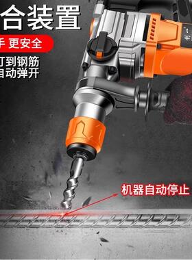 创一电锤电镐钻多功大能功率冲击钻两用65169工电业混凝土动家用