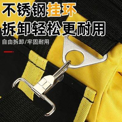 工头具包电水工专用布防水防刺大容量帆包67828防污渍金属拉耐磨