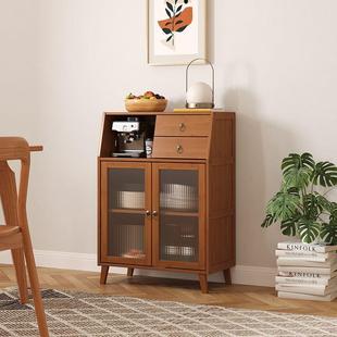 欧式餐边柜简约现代客墙厅靠茶水柜子储柜边墙置物物87608柜厨房