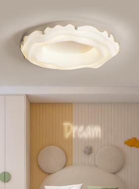 年2025新款儿童房全光谱护眼油奶灯风卧室灯中山灯81028具甜甜圈