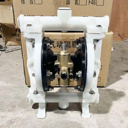 气动隔膜4泵PPL工程塑料铝合金QBY-25/0碱耐腐PNR蚀耐酸不锈钢K铸