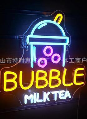 霓型虹灯跨境新款led灯OEA带光酒吧字母网红墙logo装发饰字造氛围