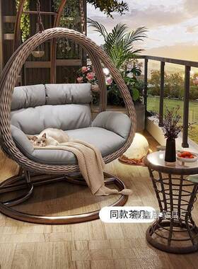 网红双椅人椅阳台摇篮椅兰室吊内秋千吊兰椅户外家ZUN用吊篮藤摇