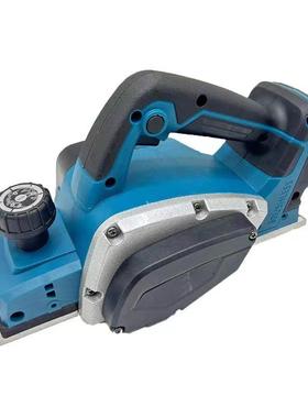 无刷锂用电充电式木36313木工台刨家电刨子压刨机便携式小刨型刨