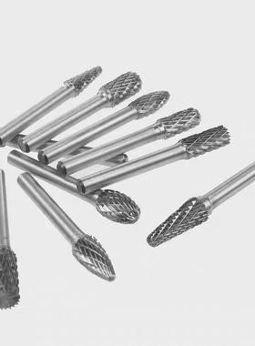 8支铝盒套装m旋转锉工业GQX磨转头柄径6m多种规格旋锉