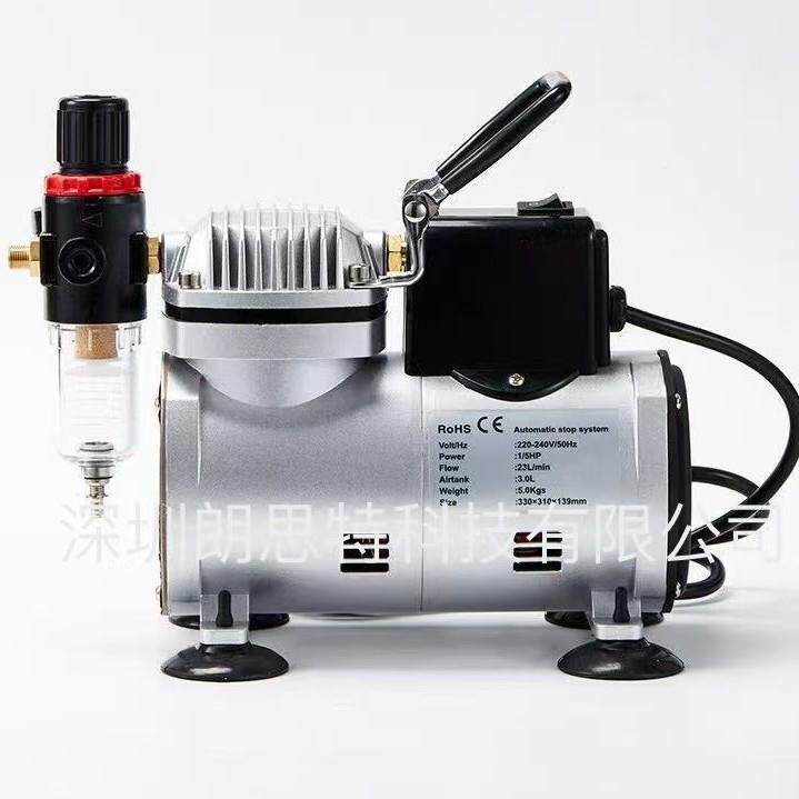 现音货热BT喷-8气泵漆活塞式彩BT-8绘模迷你静空压机上色工卖具