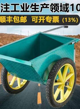 斗车推车地灰22614斗实心胎车间小斗车家翻用拉车推沙子物料劳动