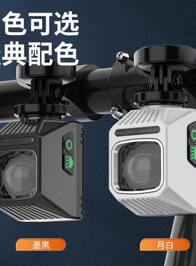 自车行正装炫吊夜骑前灯大容量远近光59335可调铝合金防目下挂式