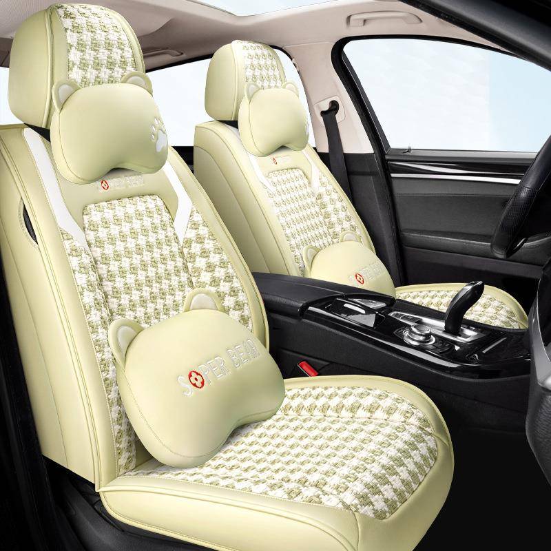 2冰4年新款皮厂丝卡TTV通四座季汽车座垫坐垫垫套家出口