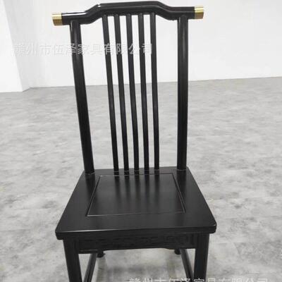 约实木酒餐椅家用椅子简凳1423子书桌椅靠背椅桌椅木餐椅餐厅店饭