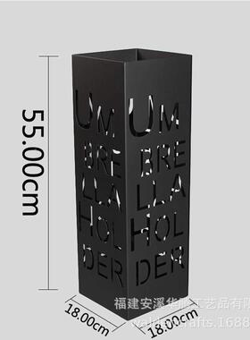 铁艺雨伞桶/酒店金属烤漆伞架大容架量储白方形伞物架色XMG伞架