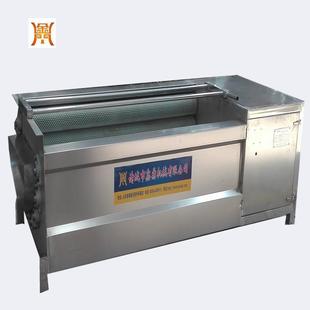 新鲜洋芋清洗机毛刷清洗去皮机摩擦清洗干净量大用水量小省人工