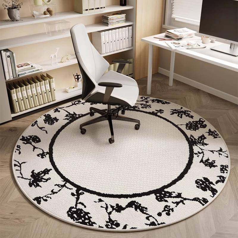 圆形转椅地毯防水防污轻奢高级感免洗可擦书房椅子地垫电脑椅学习,节庆用品/礼品,新娘配件,淘宝优惠券,粉丝福利购,淘宝优惠卷
