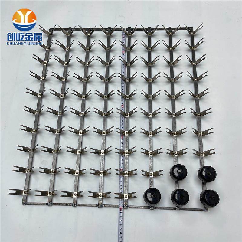 电镀加工喷漆网架往复机喷涂夹具金属网500x600排8排x10个CY45,纺织面料/辅料/配套,纺织机械配件,淘宝优惠券,粉丝福利购,淘宝优惠卷