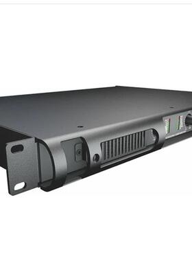专业D类1U600W双声道功放数字音频超重低音功放调控台大功率