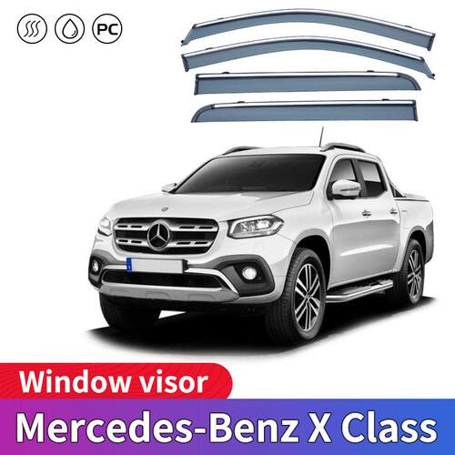 适用于奔驰X级皮卡晴雨挡BenzXClassPickupW470Windowvisor