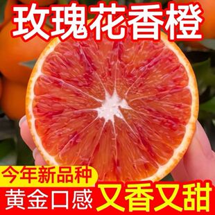 玫瑰花香血橙新鲜红心橙4.5斤