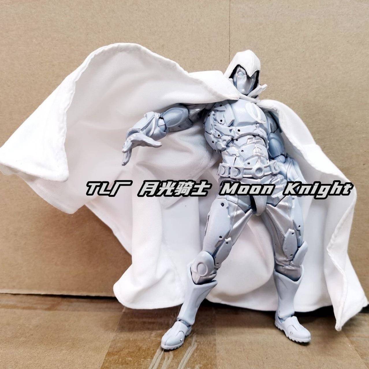 国产MoonKnight月光骑士海洋山口惊奇蜘蛛侠毒液死侍可动人偶