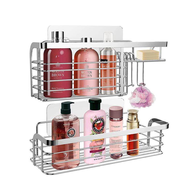 俐安娜爆款不锈钢淋浴房收纳架免钉无痕置物架免打孔挂篮,农用物资,其他肥料,淘宝优惠券,粉丝福利购,淘宝优惠卷