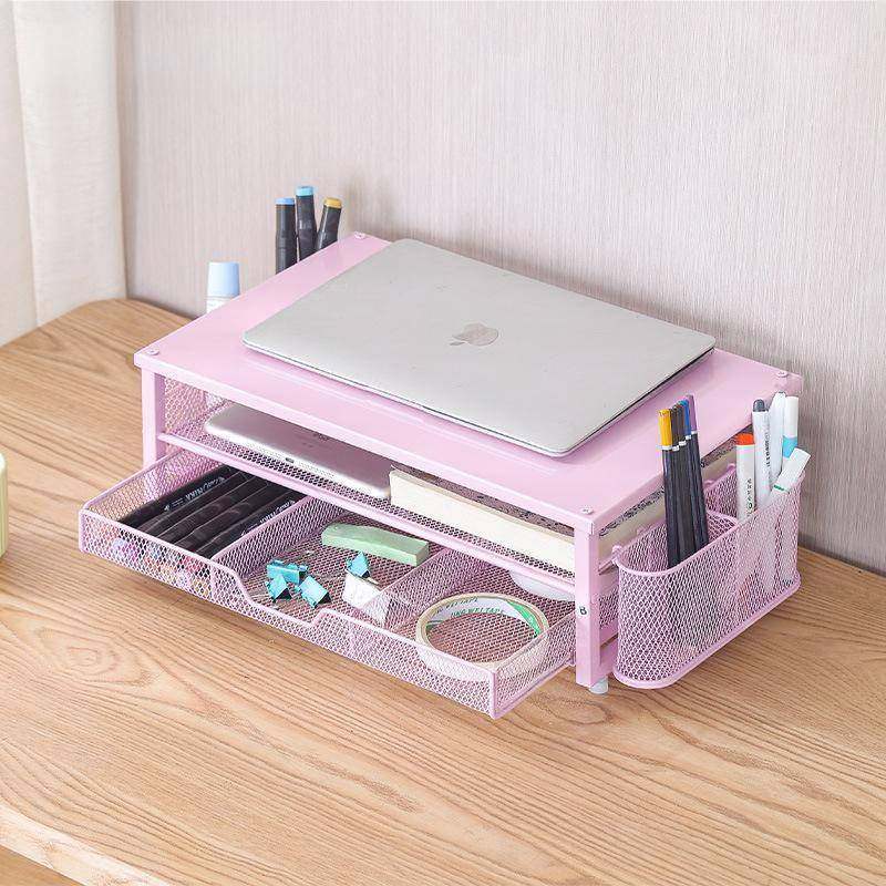 电脑显示器增高架两层桌面垫高底座网格抽拉式收纳架办公室置物架,纺织面料/辅料/配套,纺织机械配件,淘宝优惠券,粉丝福利购,淘宝优惠卷