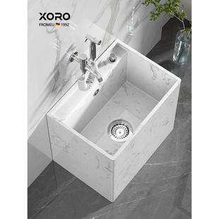 A10L大理石拖把池家用阳台卫生间洗拖布槽池长方形石材户外庭院污